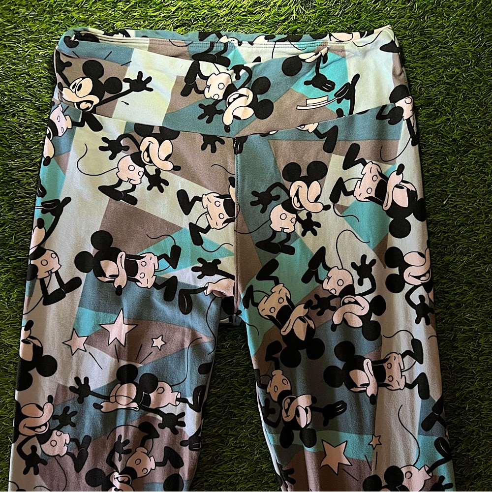 LuLaRoe Disney Mickey Mouse Leggings OS